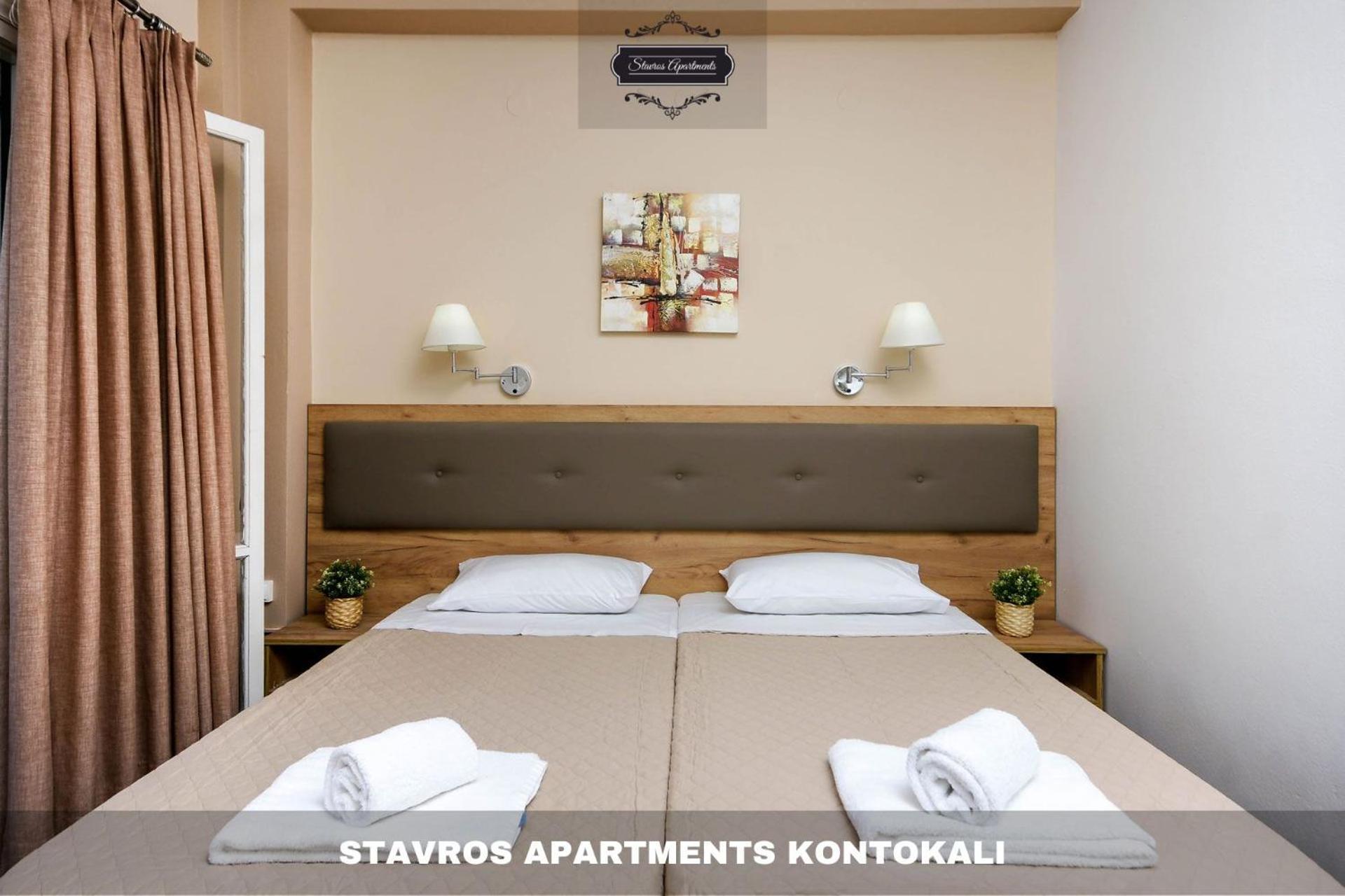 Stavros Apartments Kontokali Next To Gouvia Marina Exteriér fotografie