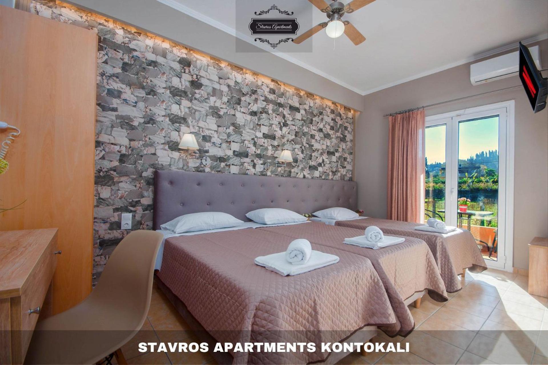 Stavros Apartments Kontokali Next To Gouvia Marina Exteriér fotografie