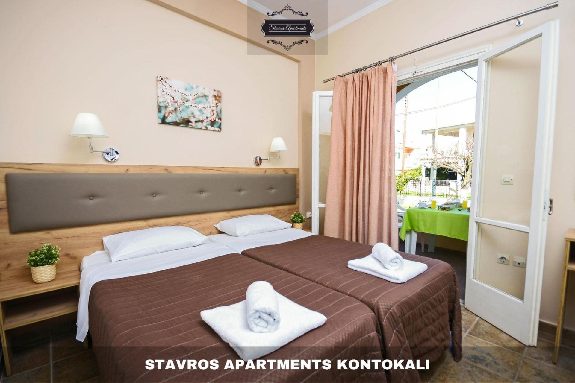 Stavros Apartments Kontokali Next To Gouvia Marina Exteriér fotografie