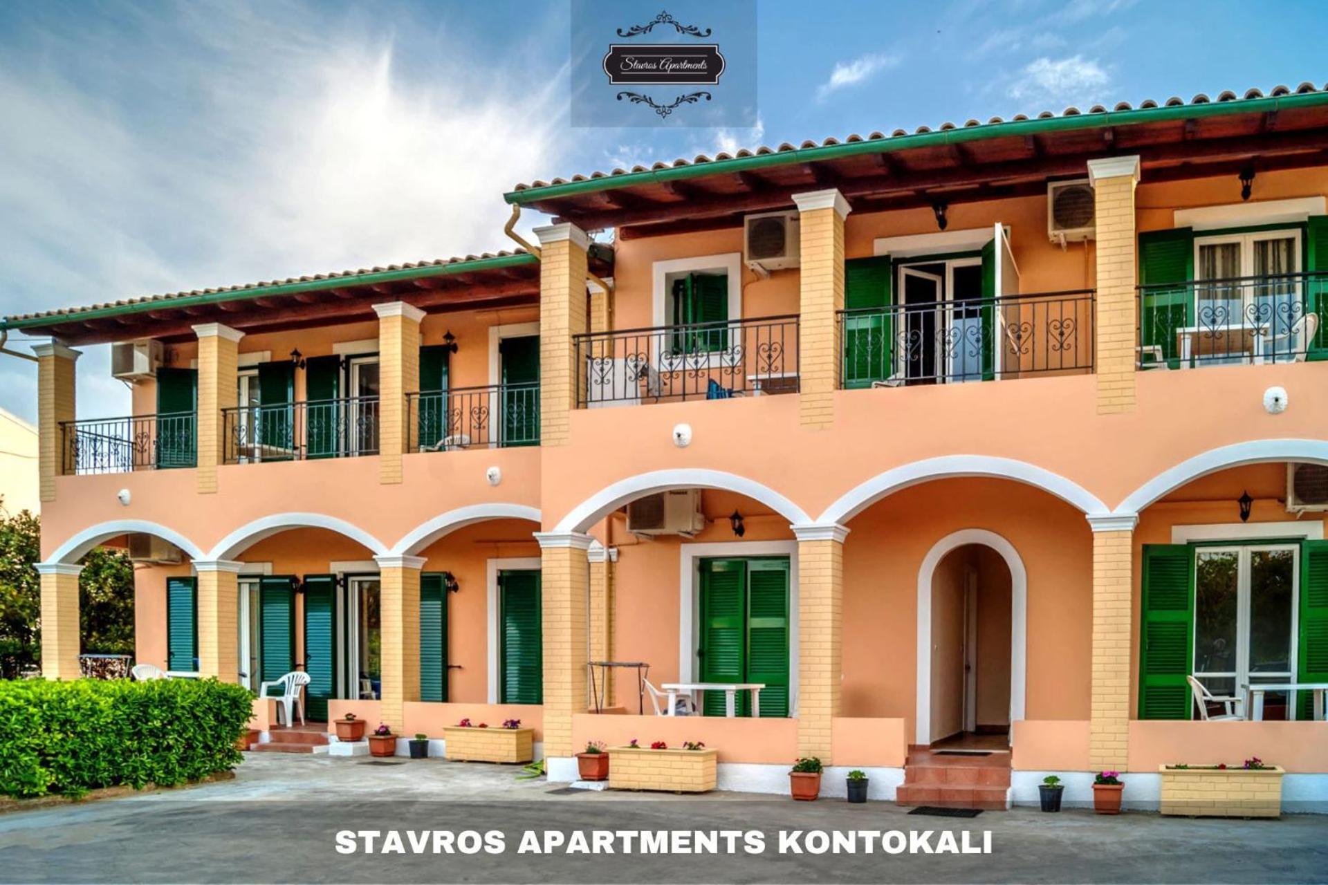 Stavros Apartments Kontokali Next To Gouvia Marina Exteriér fotografie