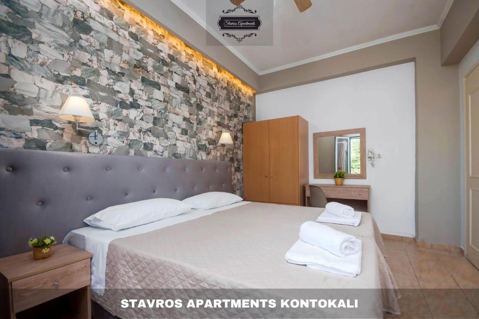 Stavros Apartments Kontokali Next To Gouvia Marina Exteriér fotografie