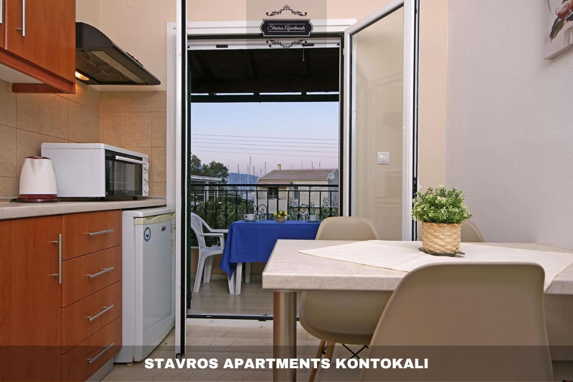 Stavros Apartments Kontokali Next To Gouvia Marina Exteriér fotografie