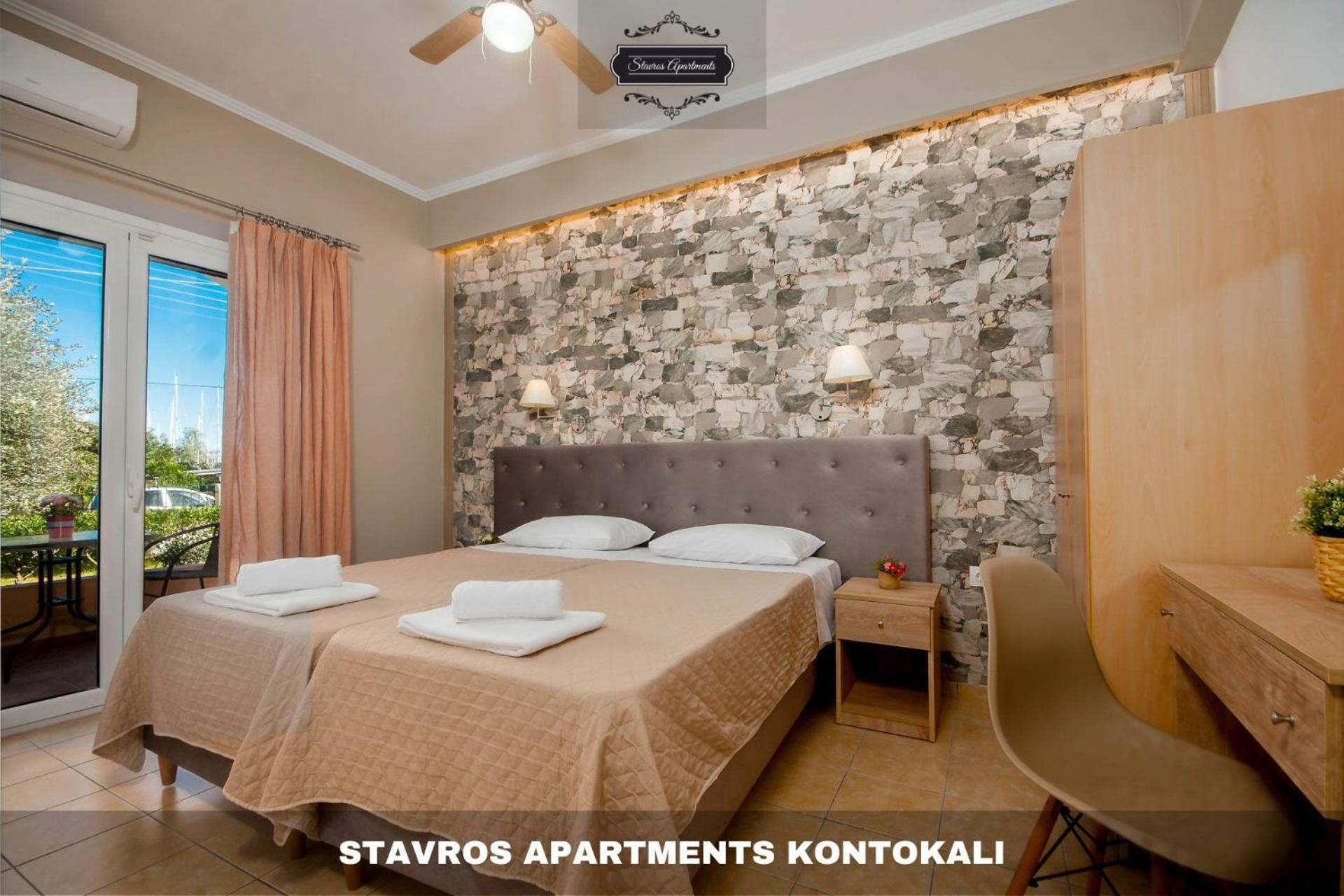 Stavros Apartments Kontokali Next To Gouvia Marina Exteriér fotografie